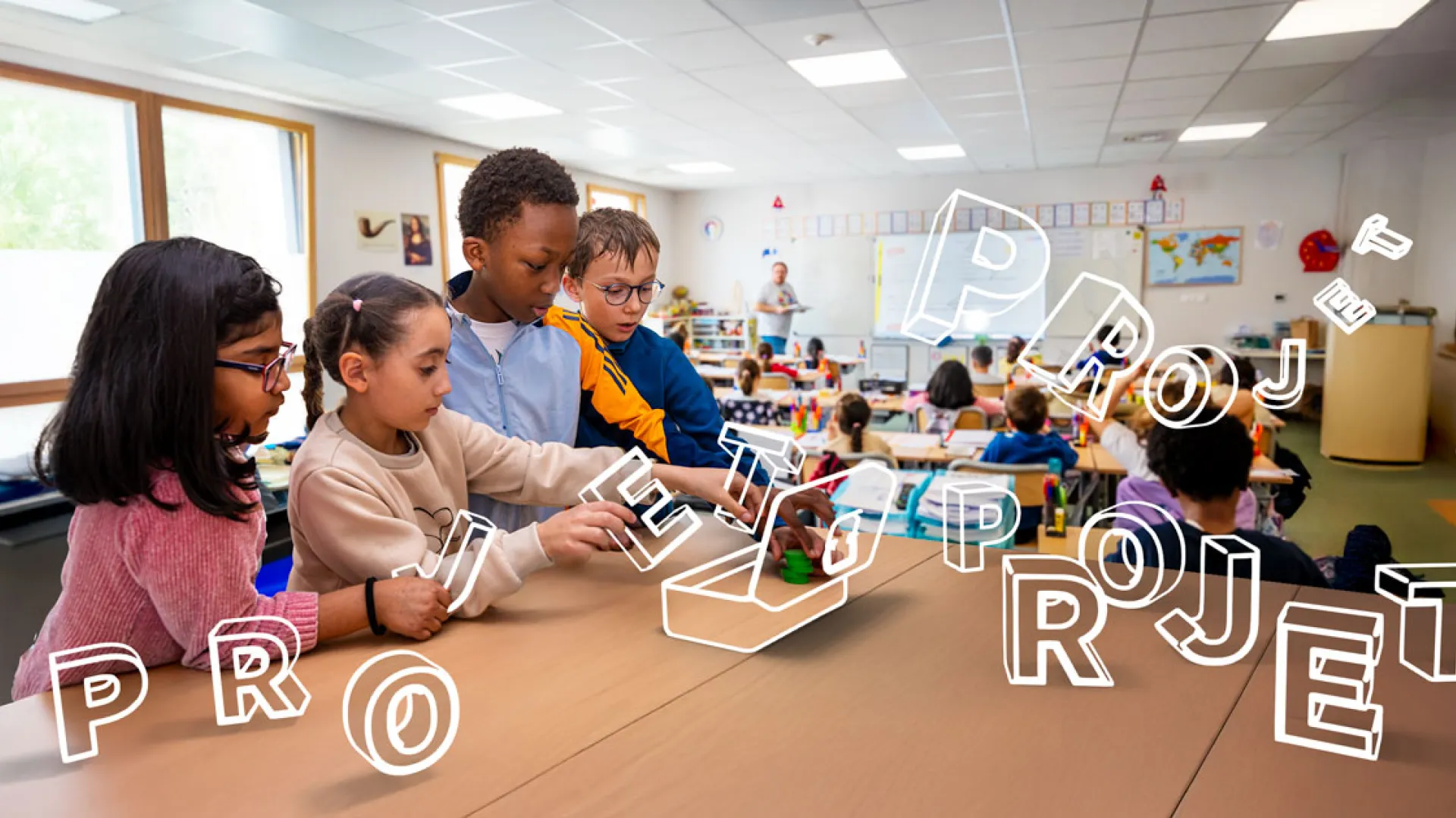Bandeau campagne "La coopérative scolaire"